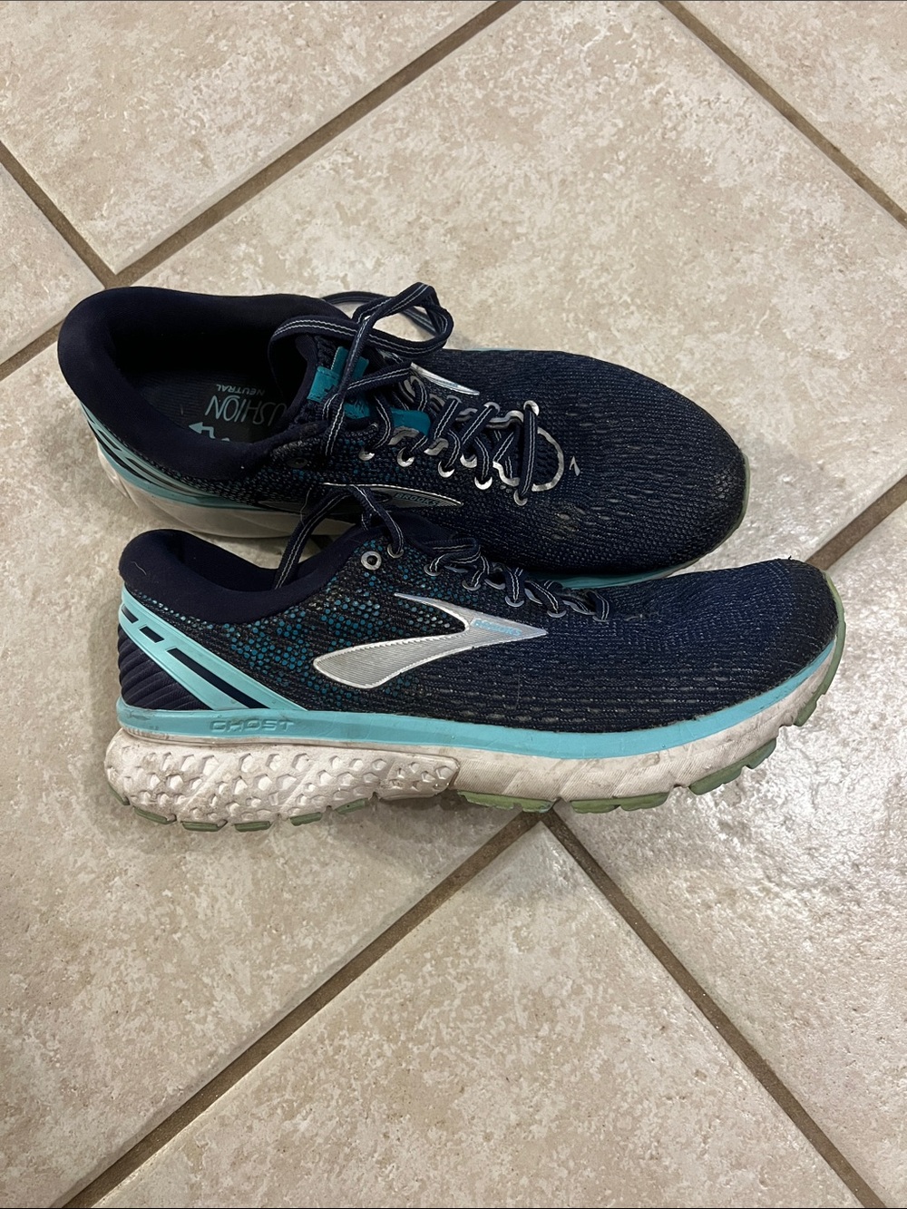 Brooks Women's Navy & Teal/Grey Running Sneakers